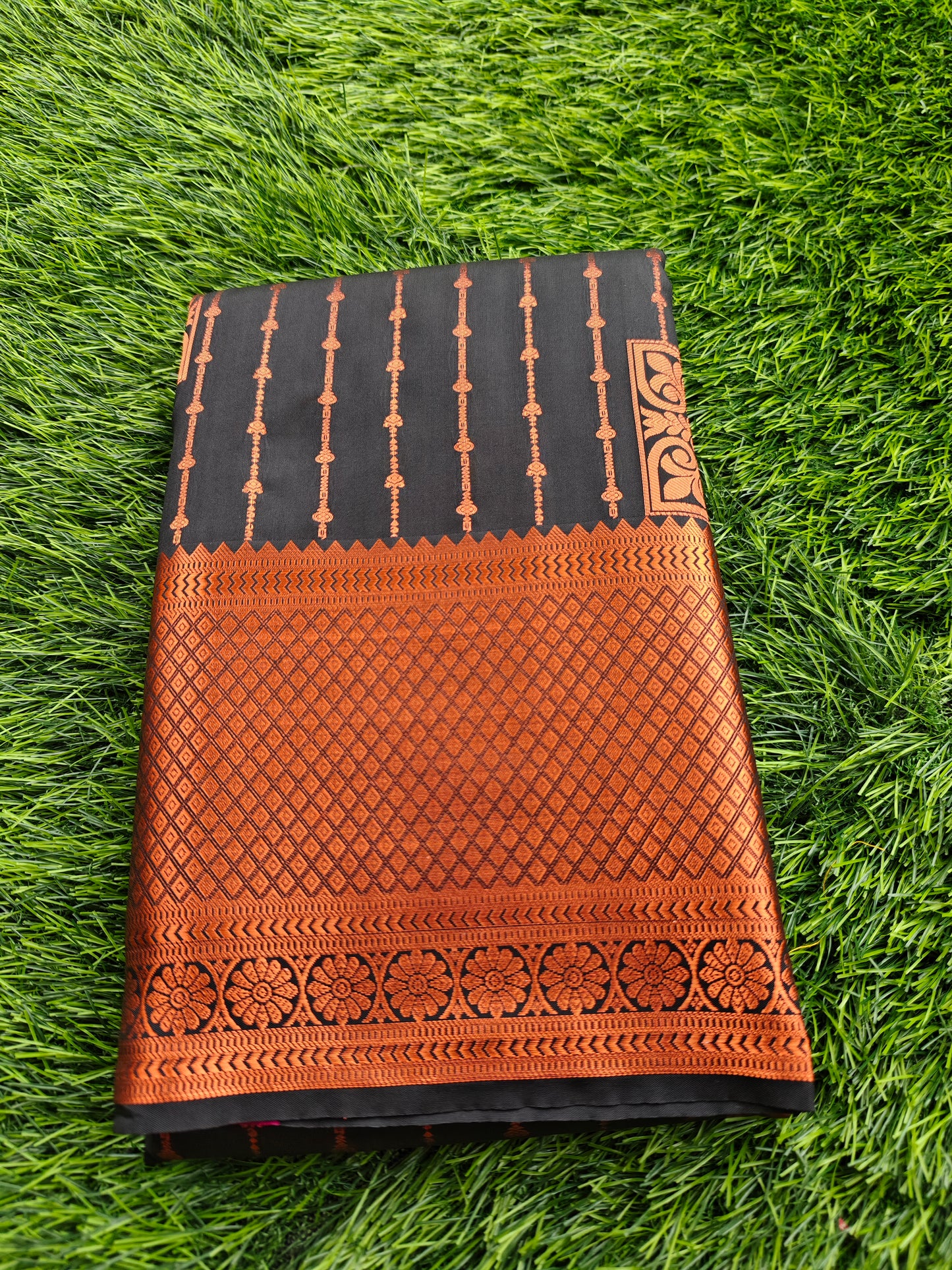 Regal Revarie Dharmavaram Style Meena Soft Silk Sarees