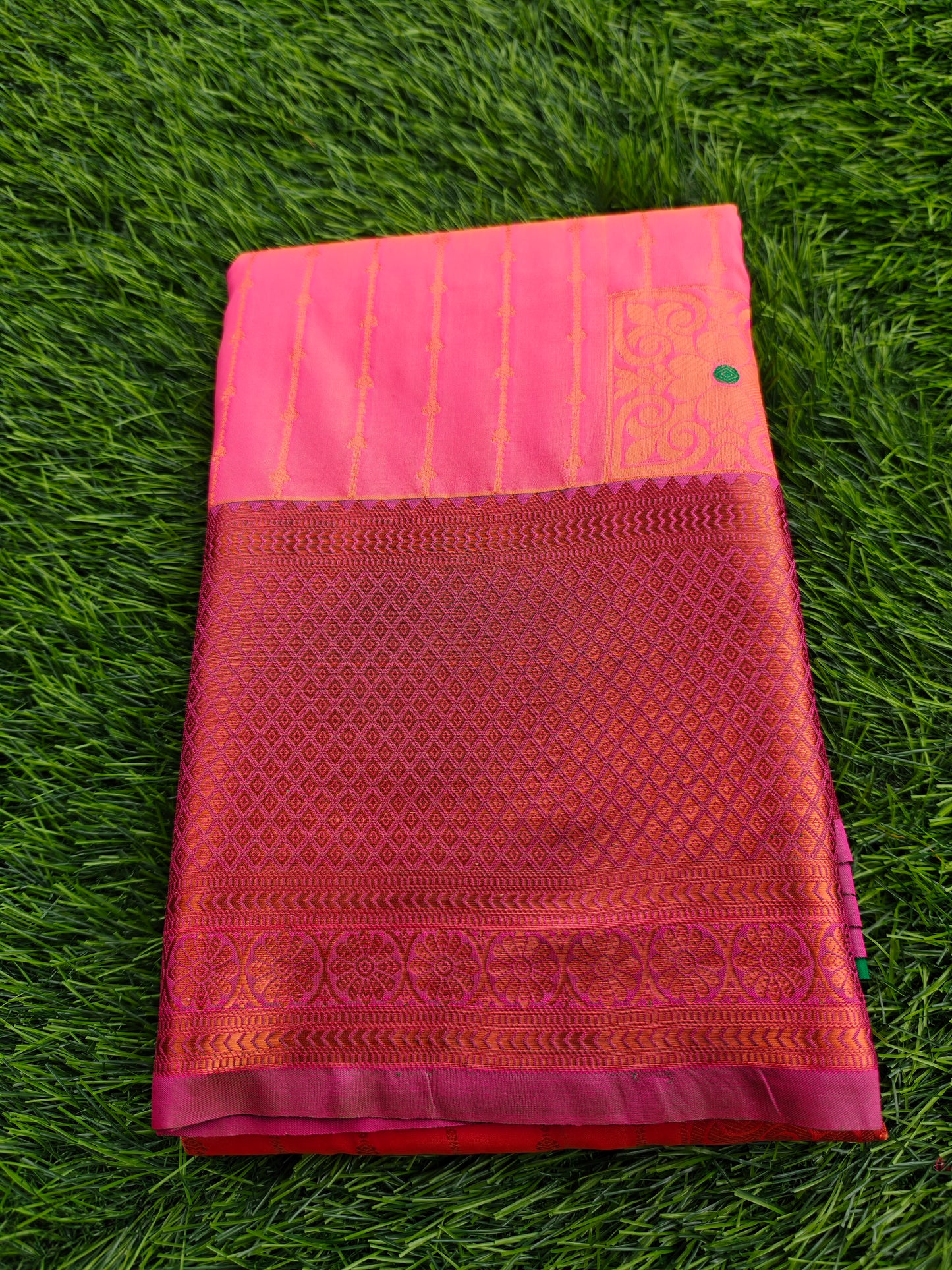 Regal Revarie Dharmavaram Style Meena Soft Silk Sarees