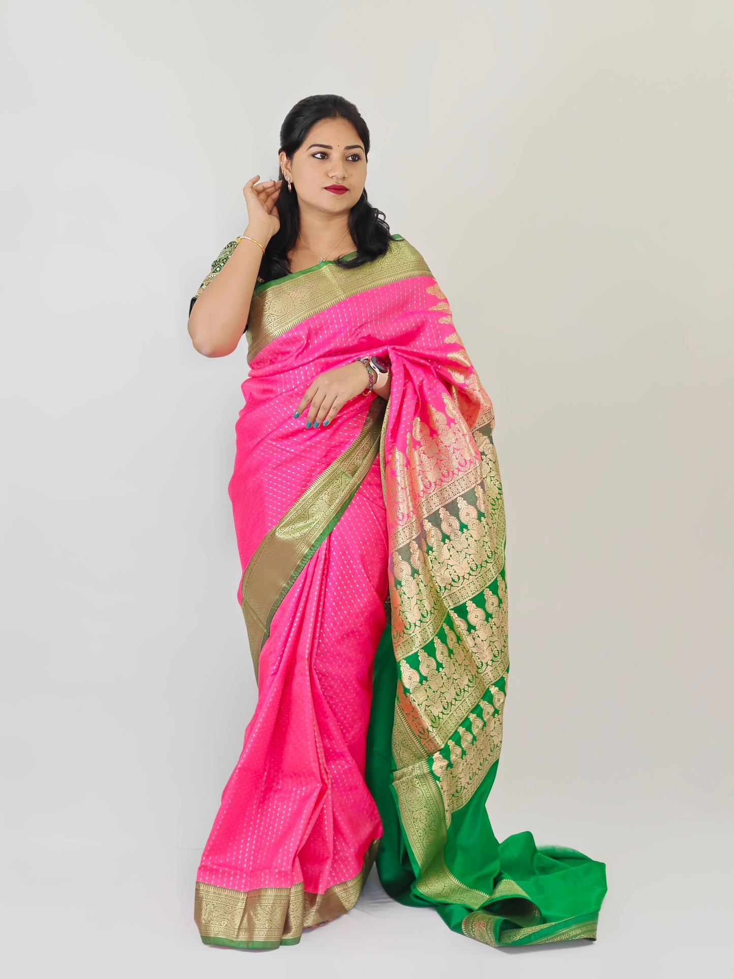 Bangalori Silk Premium Velvet Touch Quality