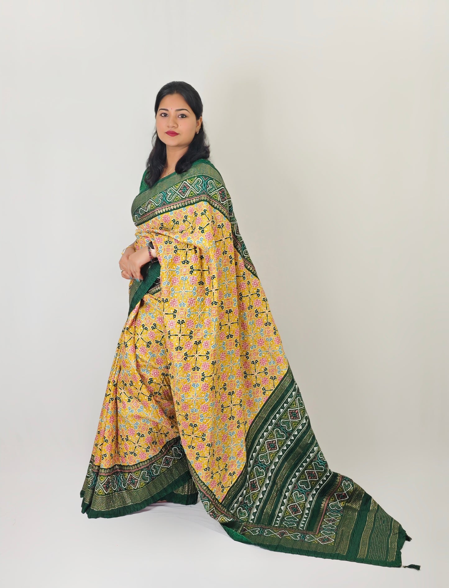 Crushed Patola Sarees