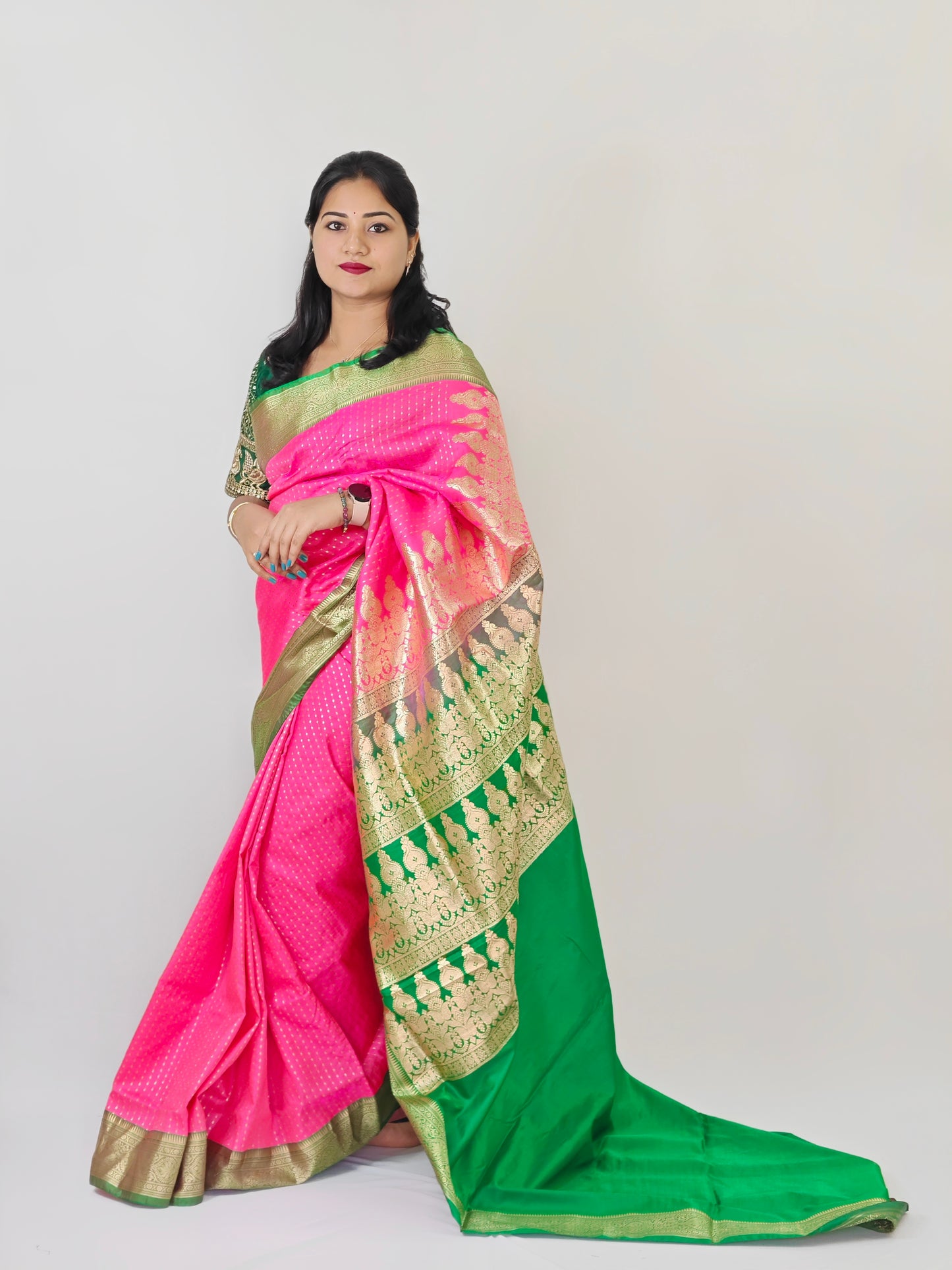 Bangalori Silk Premium Velvet Touch Quality