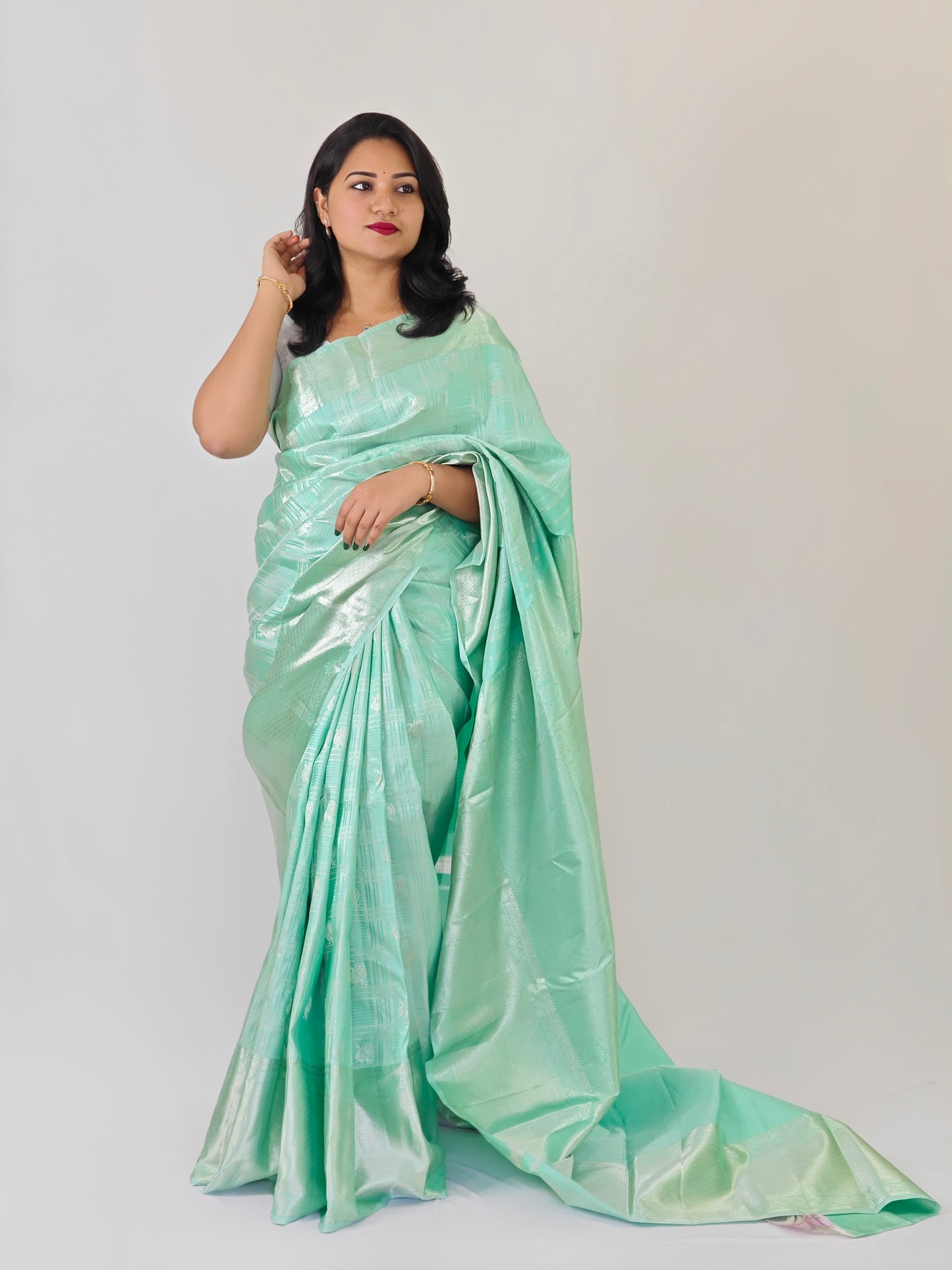 100% Pure Silk Handloom Sarees with Silver Zari - Lightweight Elegance at Direct Weaver Prices