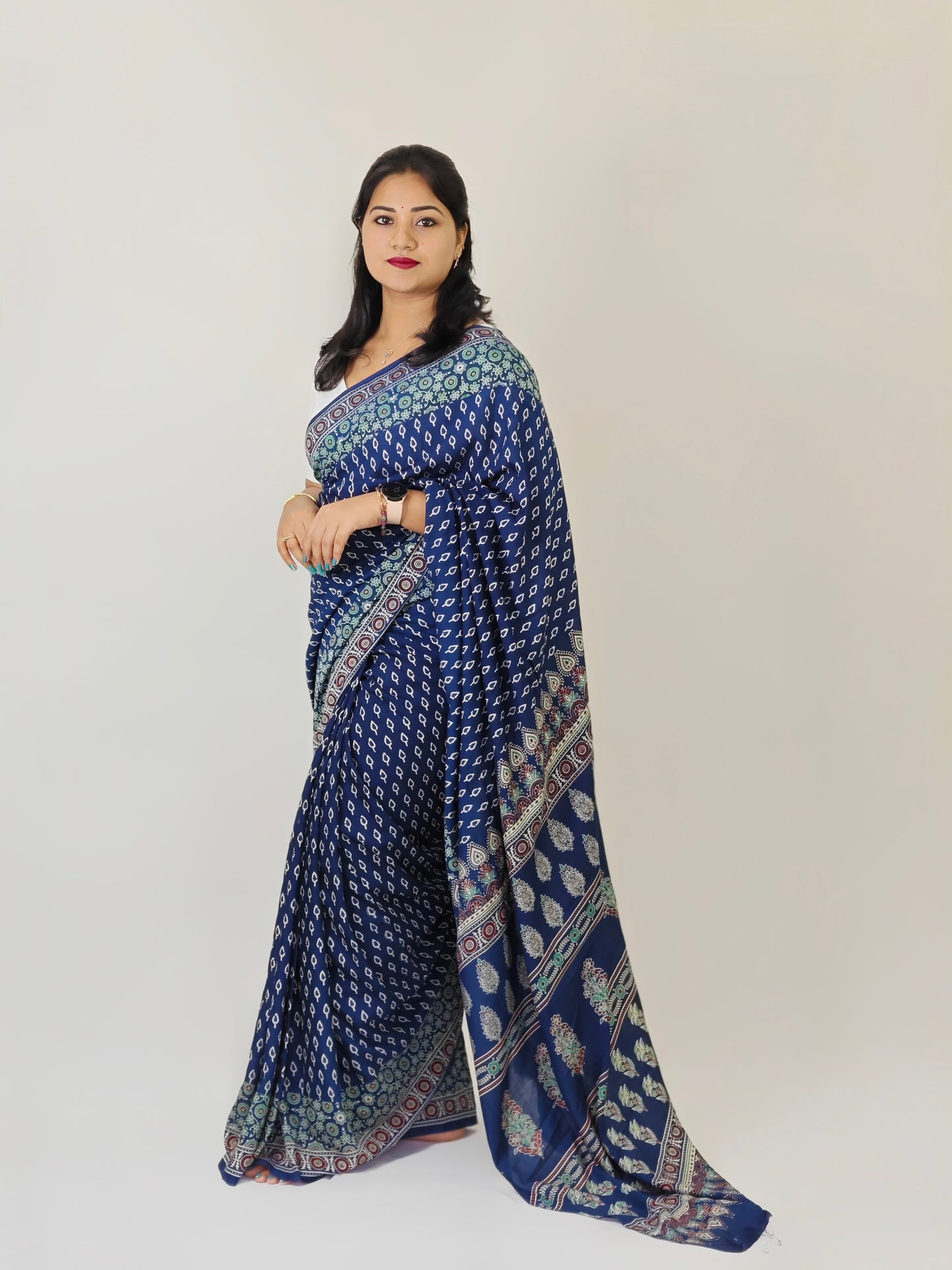 Elegance Redefined: Premium Semi Modal Silk Saree