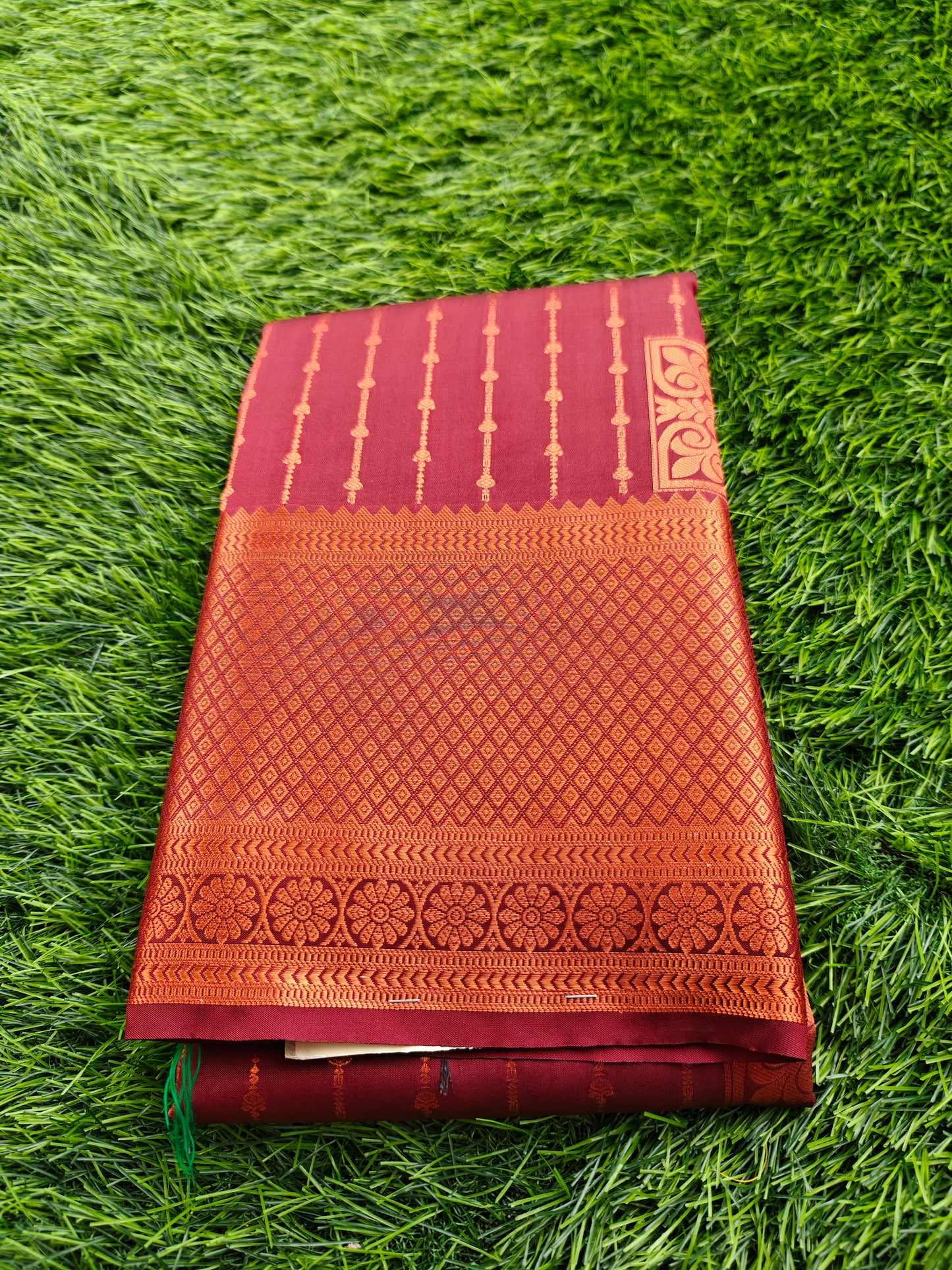 Regal Revarie Dharmavaram Style Meena Soft Silk Sarees