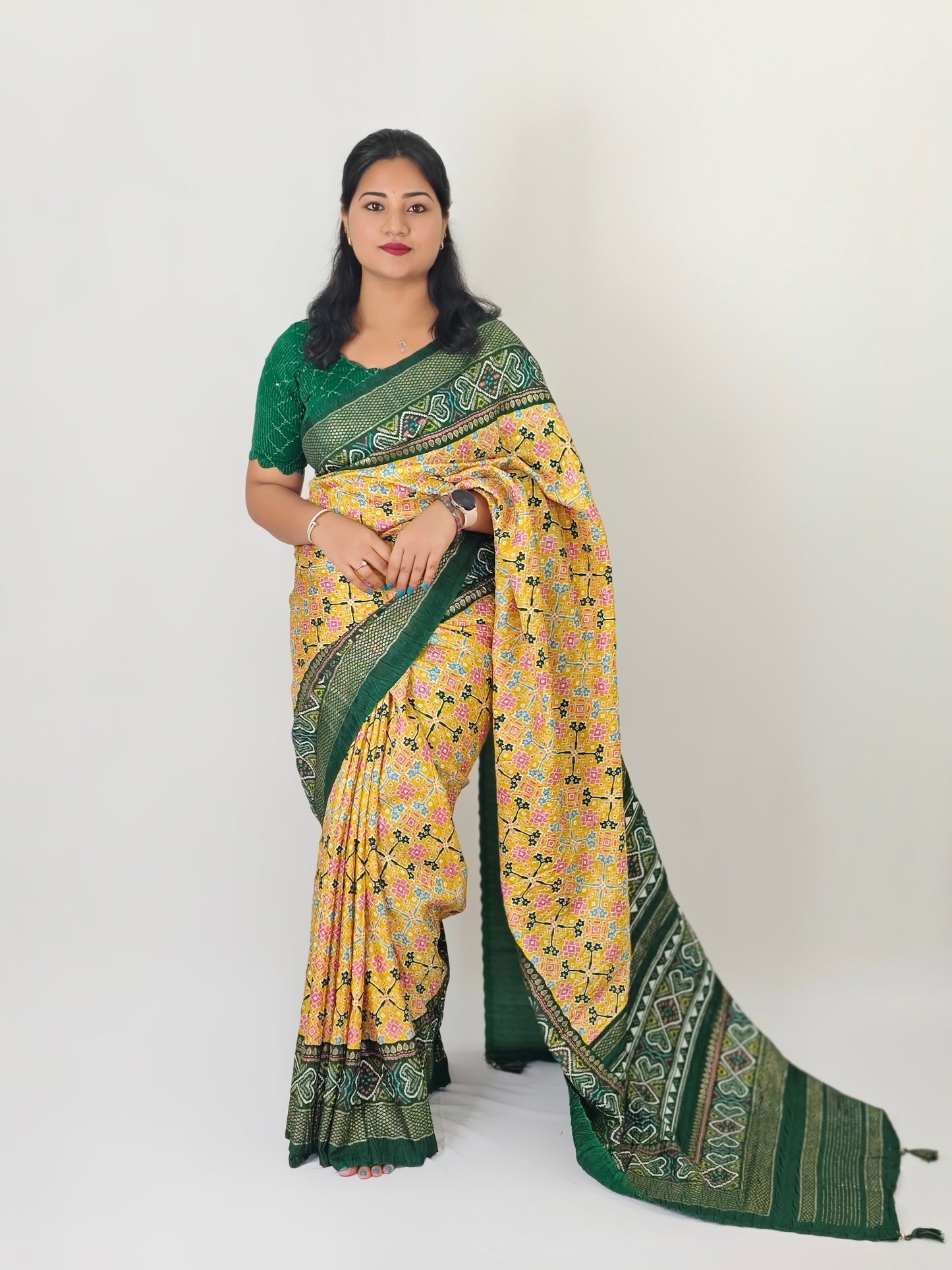 Crushed Patola Sarees