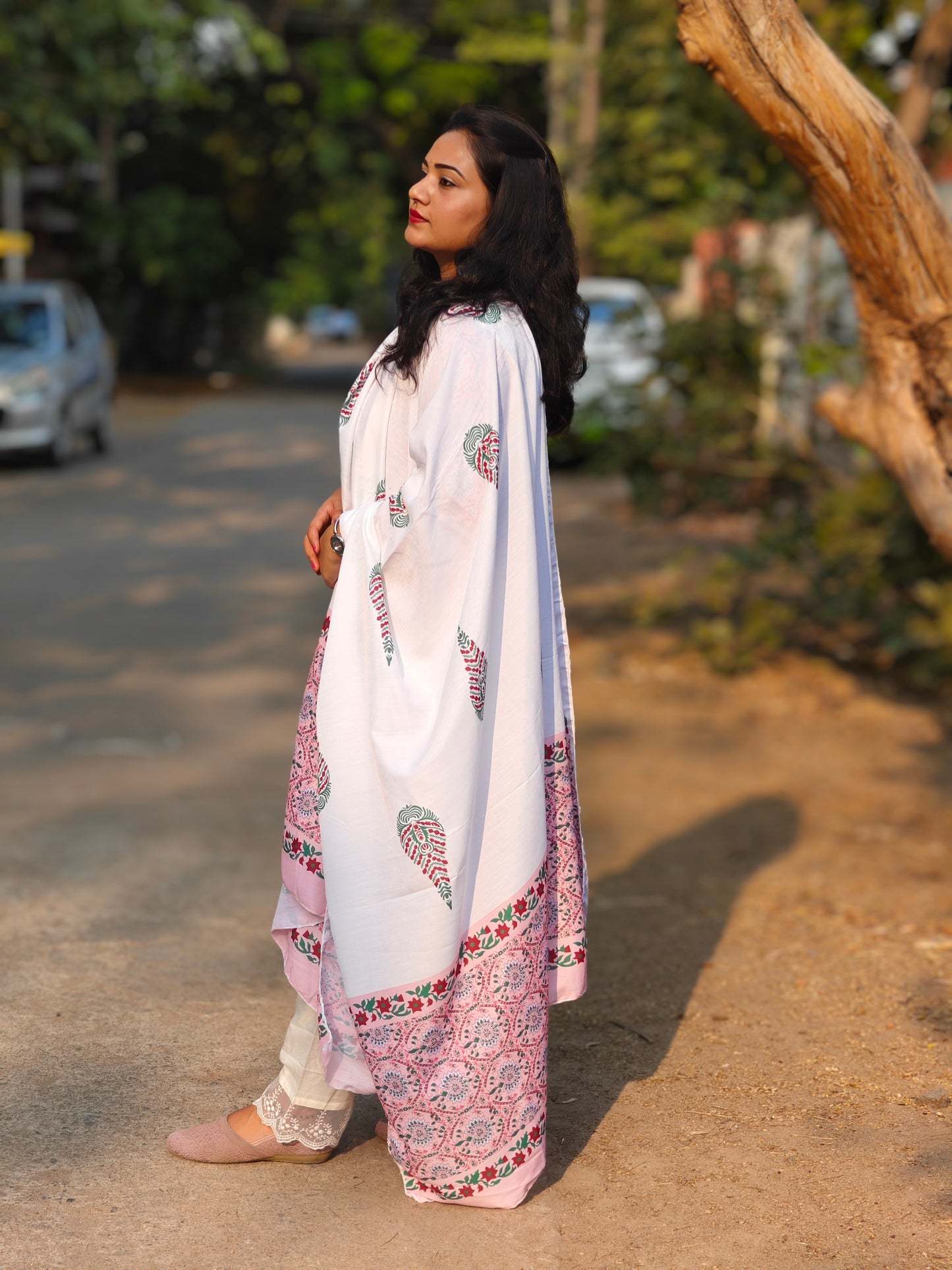 Peachy Elegance Suit Set
