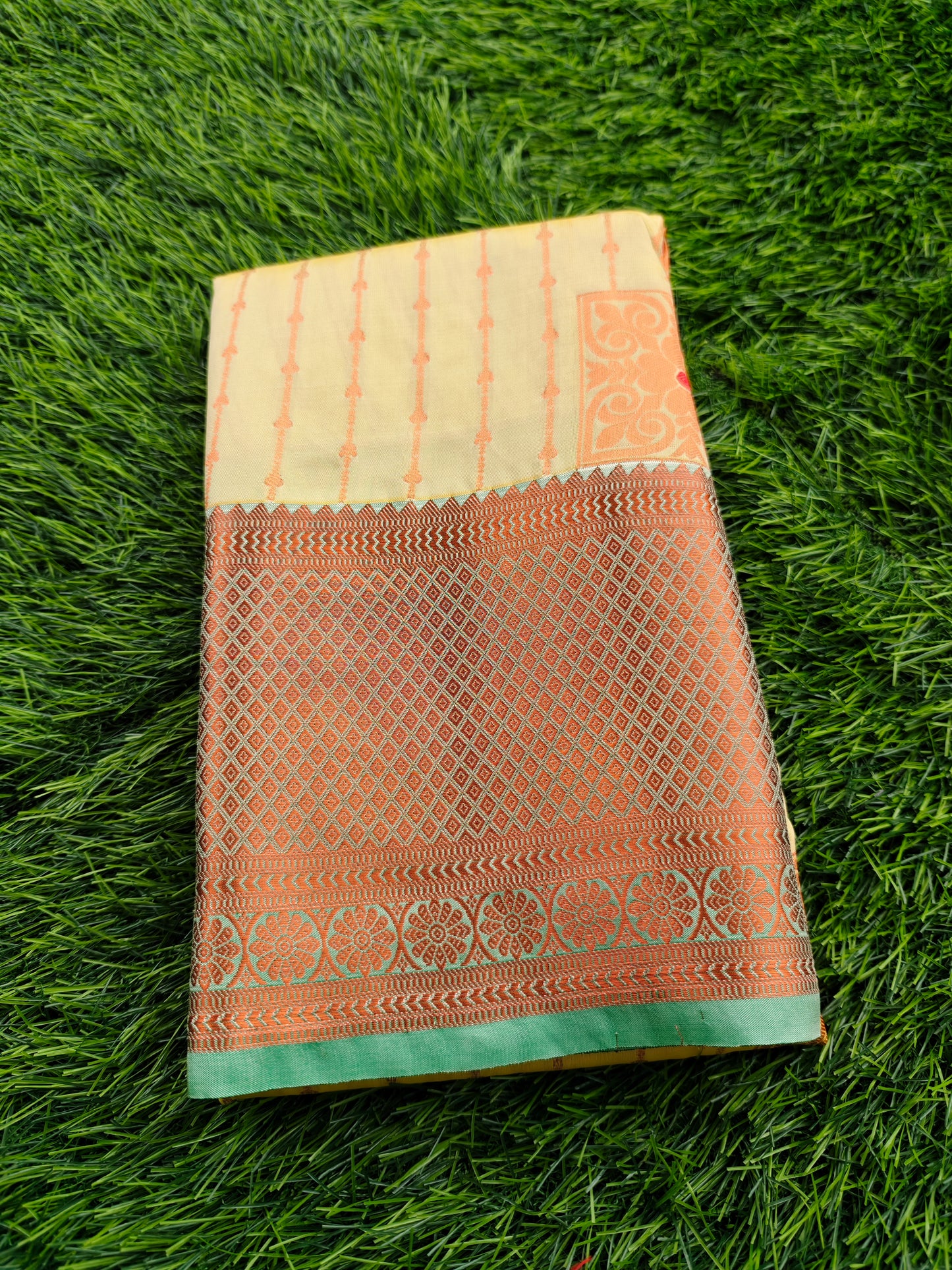 Regal Revarie Dharmavaram Style Meena Soft Silk Sarees