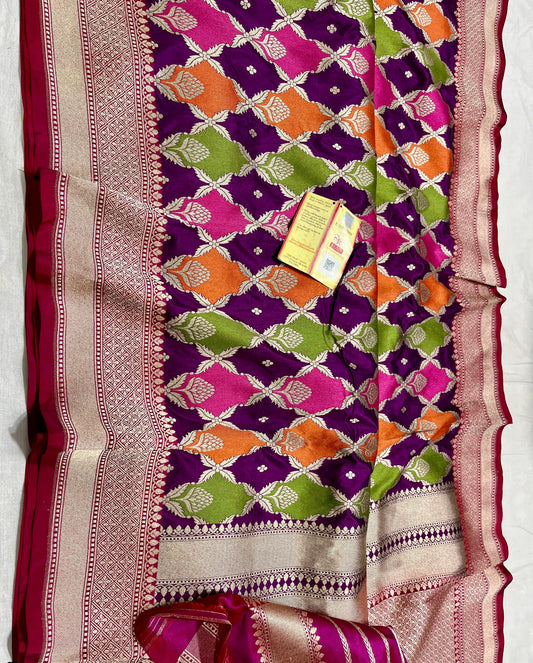 The Rangkaat Weave: A Heritage of Color in Banarasi Sarees