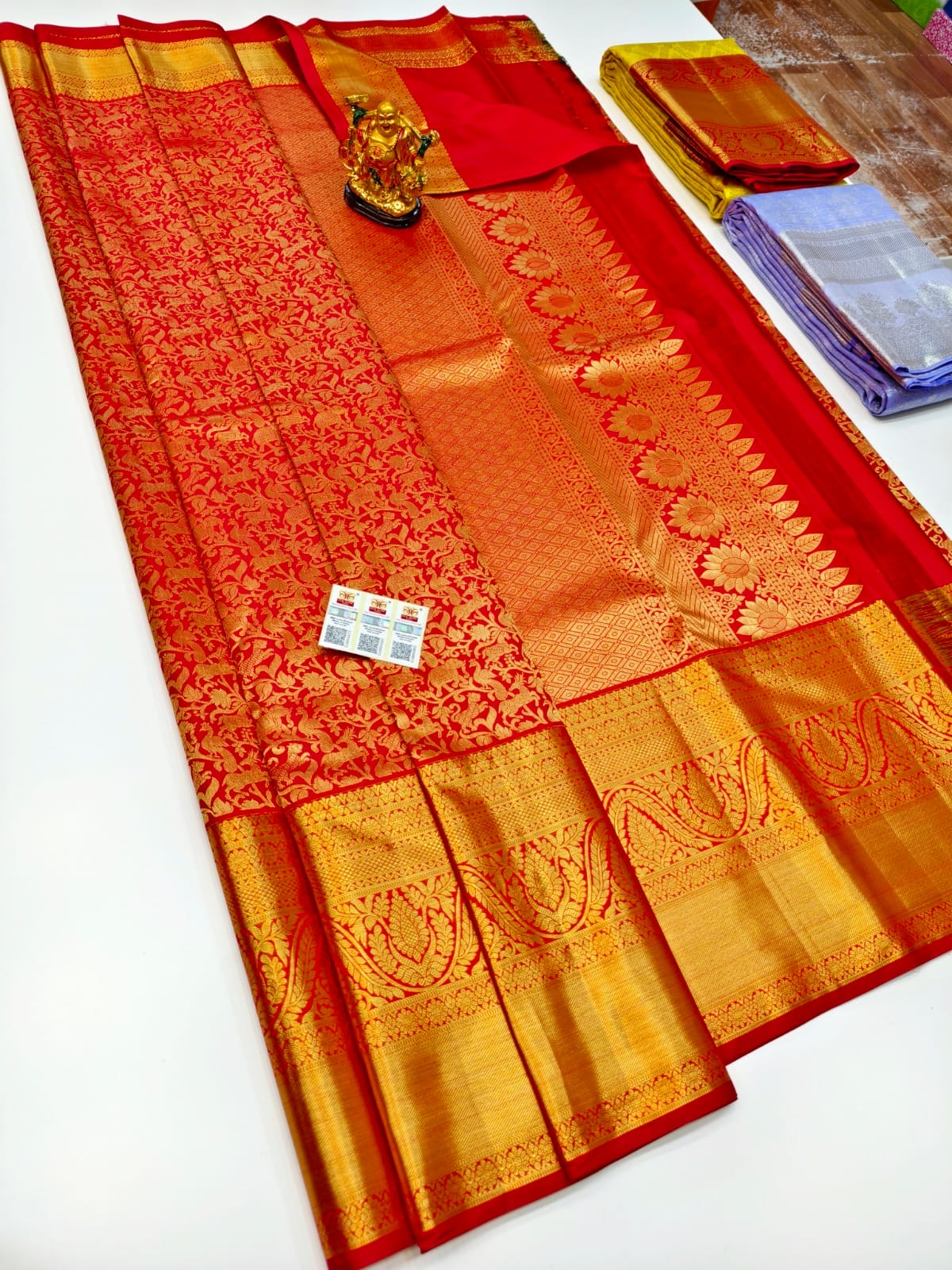 Kanchipuram Sarees – Handloom & Powerloom Bridal and Festive Silk