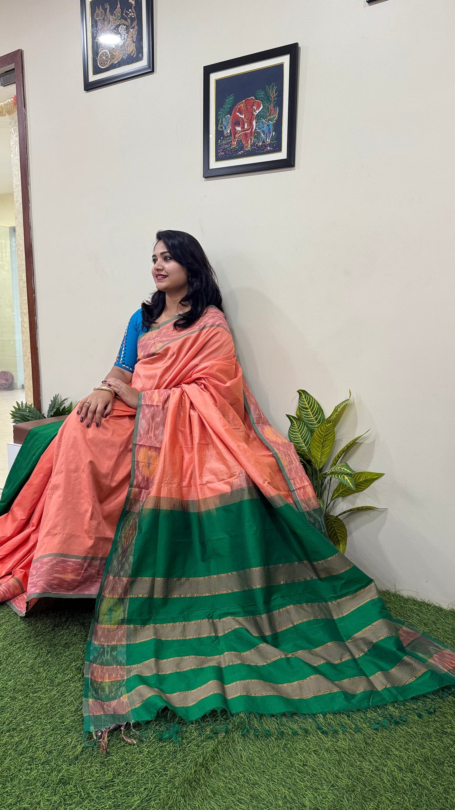Venkatagiri Silk Sarees – Handwoven Silk Cotton Sarees with Zari Borders