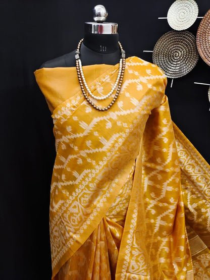 Silken Elegance Banglori Raw Silk
