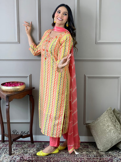 Kurtis Exclusive Silk Suit – Only 2055