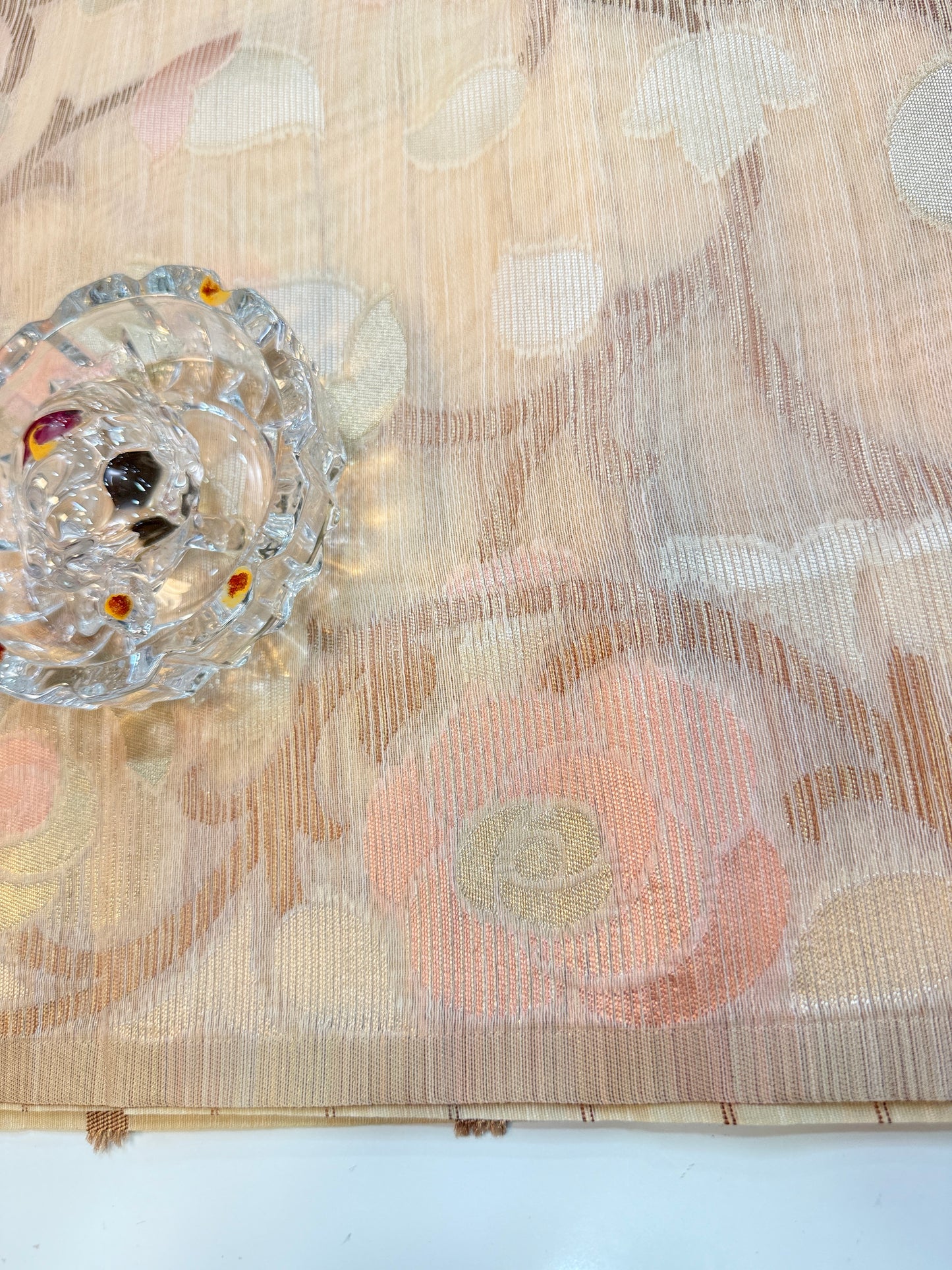 Jamdhani Cotton Saree with Zari Weave and Tassel Pallu – Pastel Festive Wear