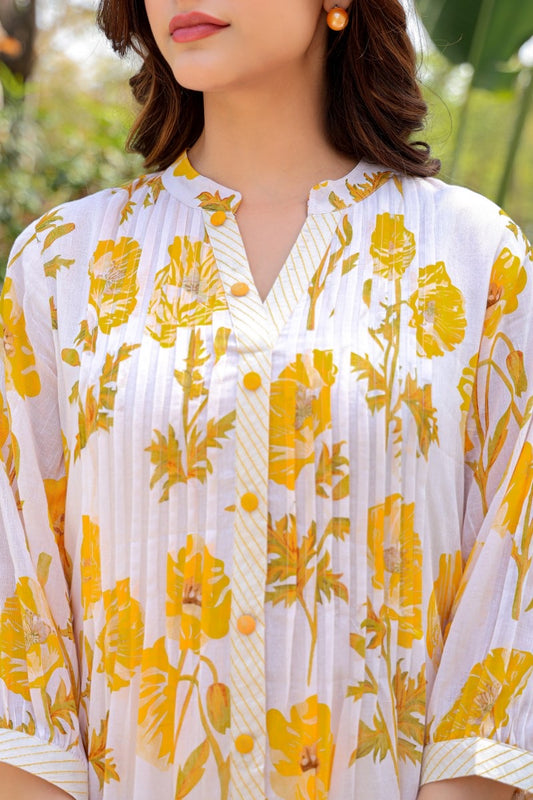 Mul Cotton Kurta Pant Set