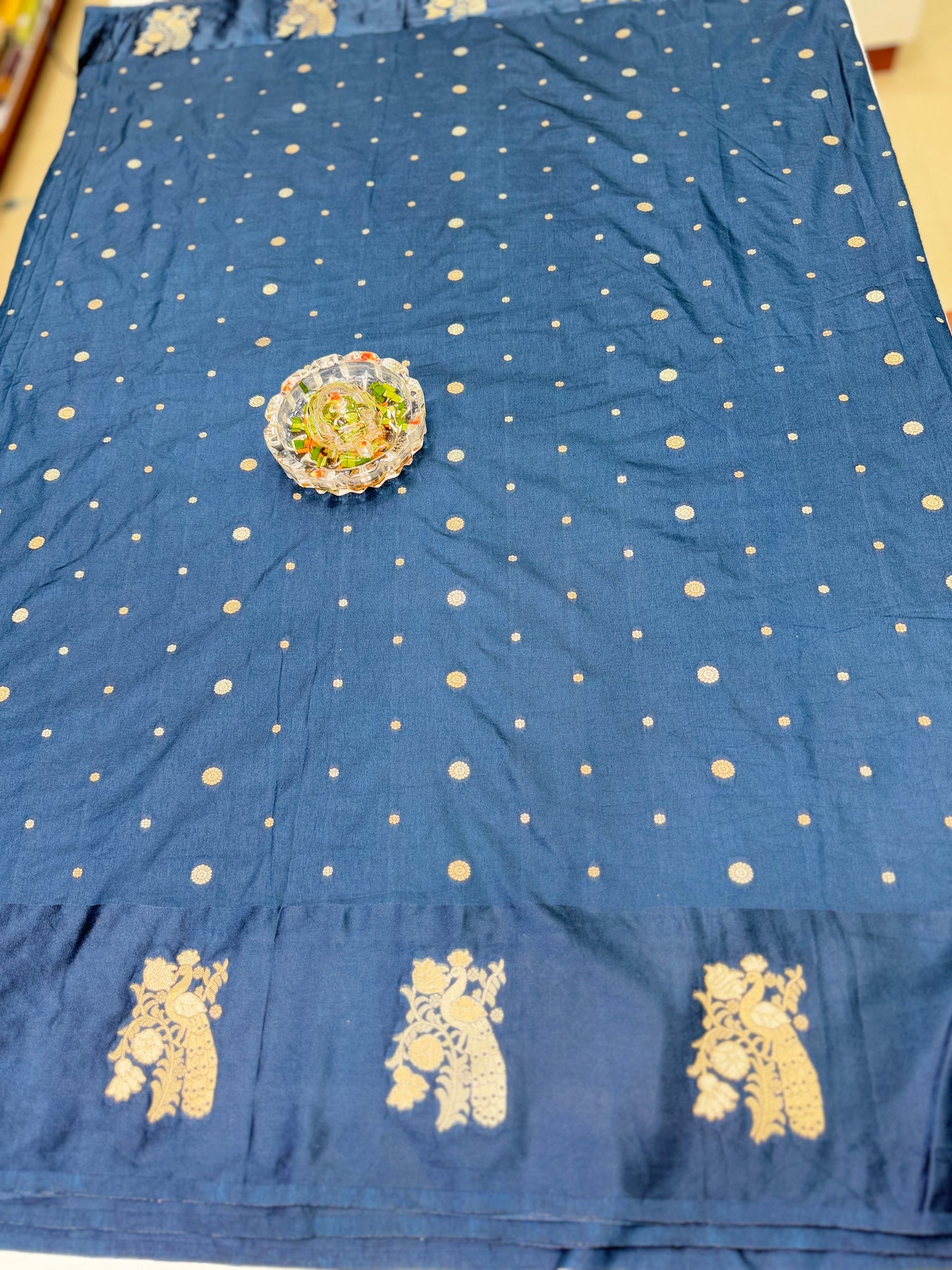 Mashru silk saree with satin border and zari woven design for women