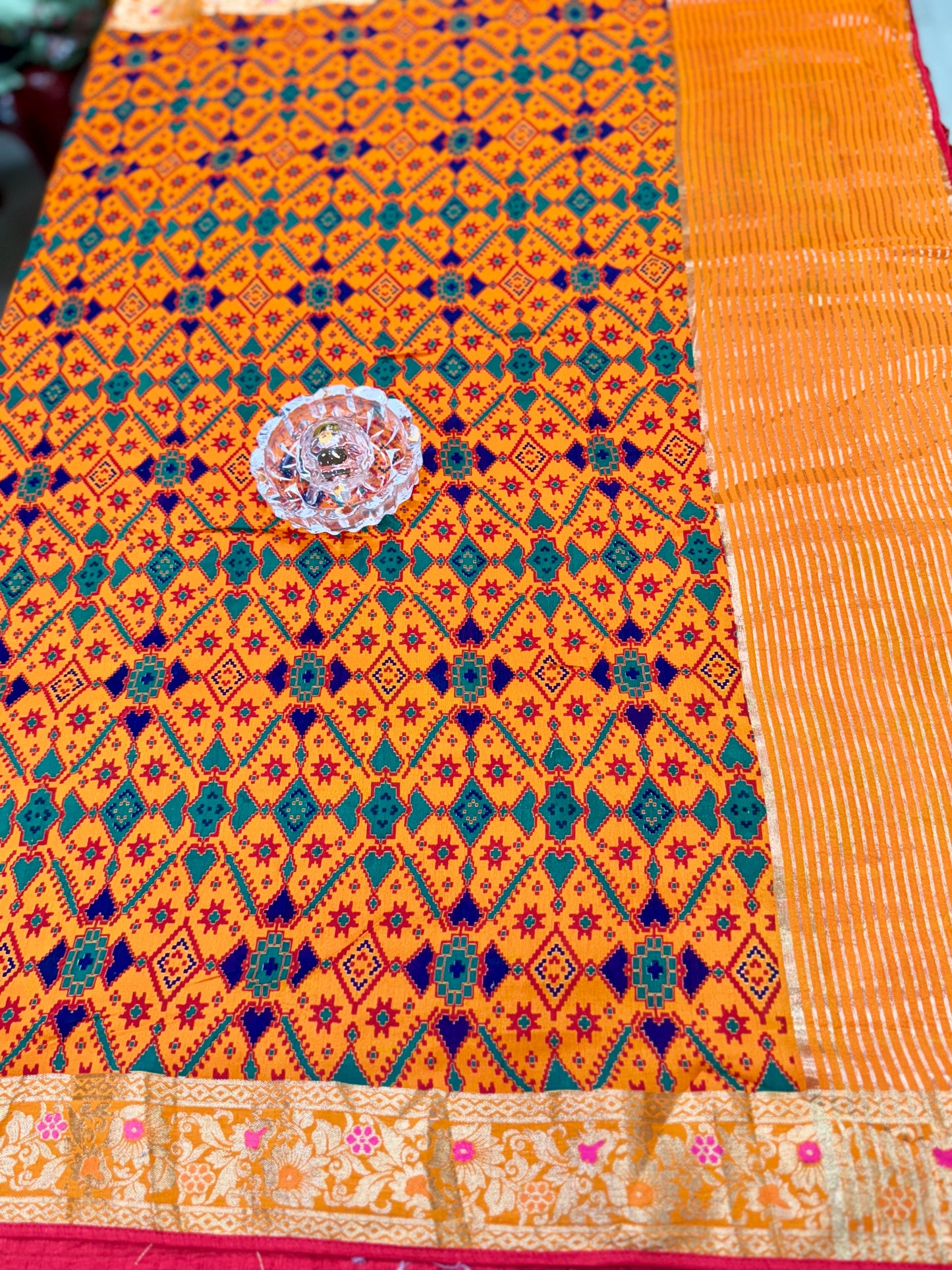 Premium Silk Saree with Zari Weaving and Heavy Work Blouse – Women’s Wedding and Festive Saree