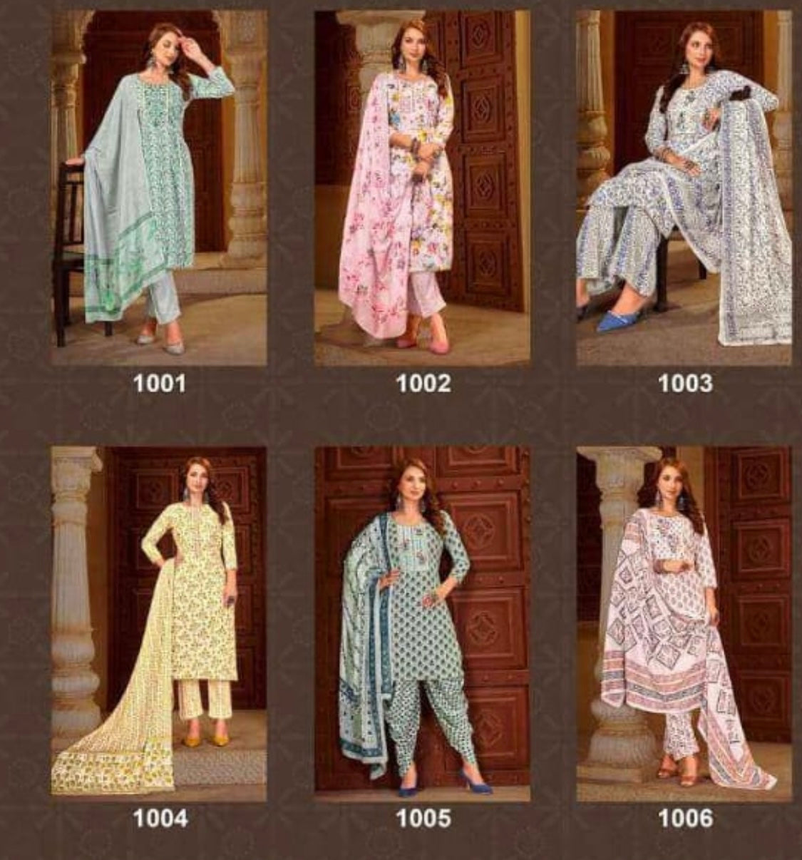 Jaipuri Work Rayon Dress Material
