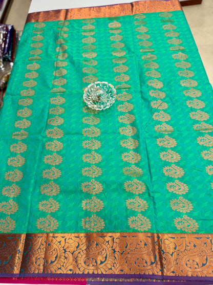 Soft Silk Saree with Cutwork and Stone Embellishments for Women