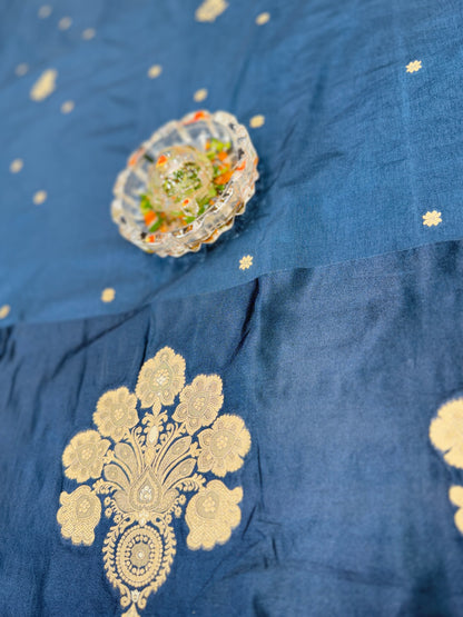 Mashru silk saree with satin border and zari woven design for women