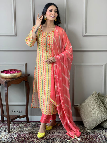 Kurtis Exclusive Silk Suit – Only 2055