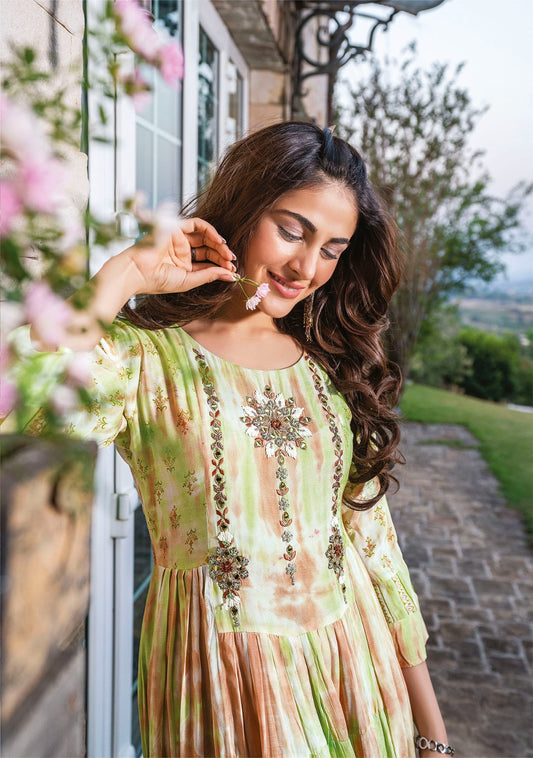 Pearl pure muslin frocks