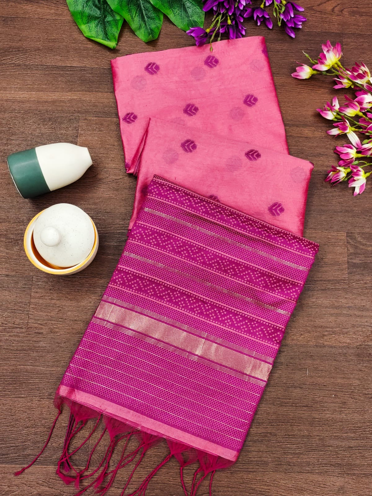 Regal Elegance Kaadi Raw Silk