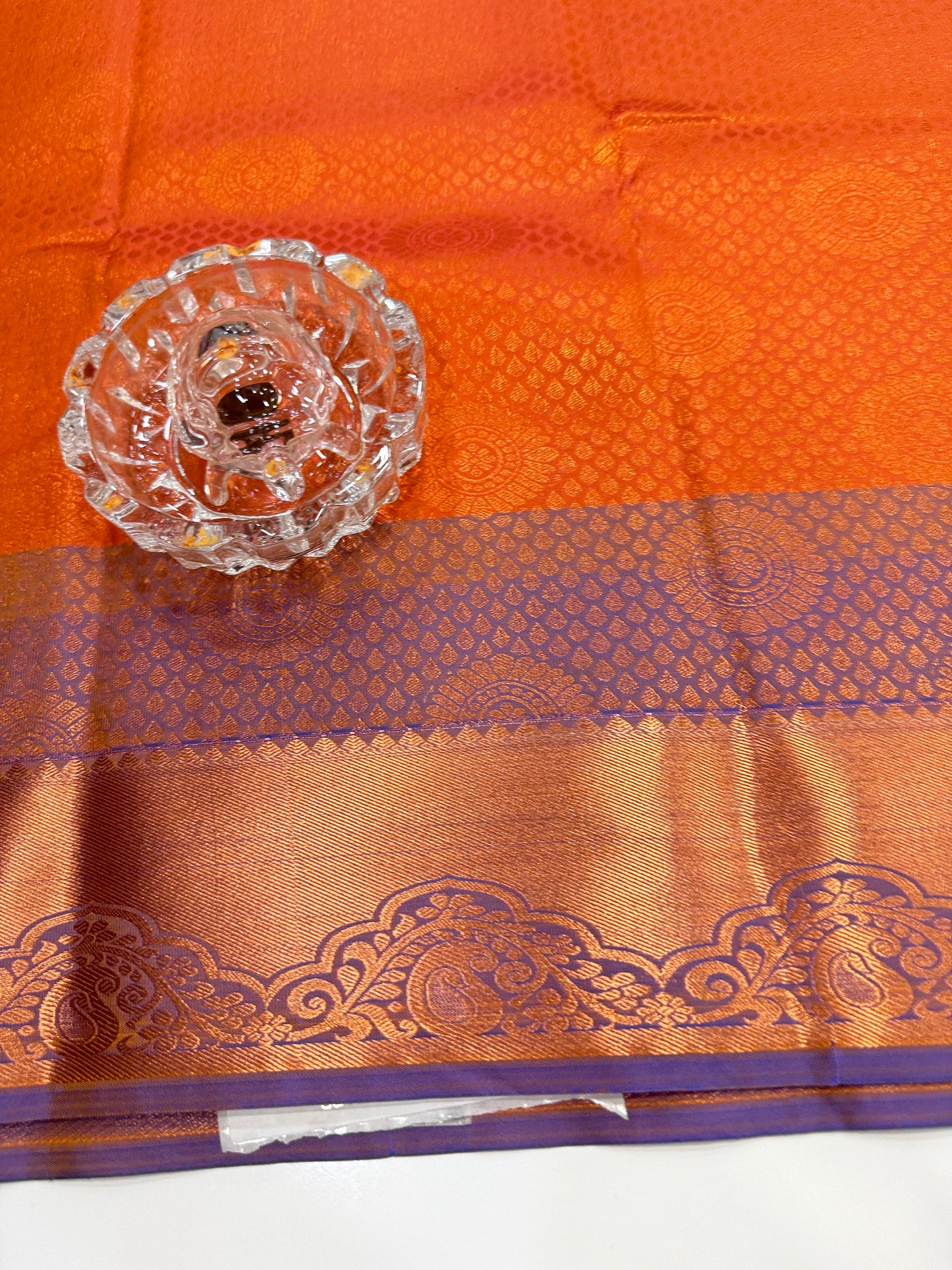 Soft Silk Saree with Traditional Zari Border and All-Over Weaving Design for Women