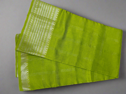 Mangalgiri Pure Pattu Handloom Silk Saree with Blouse