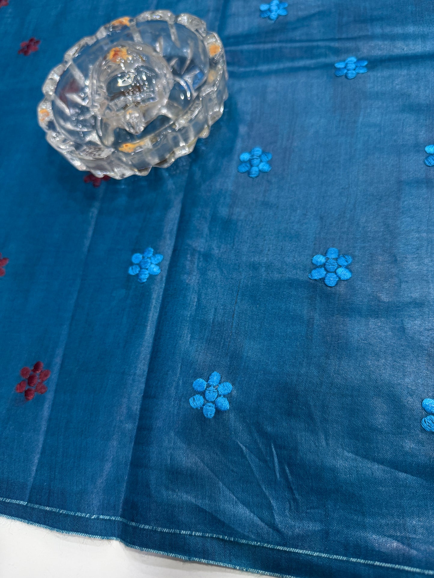 Pure Tussar Munga Silk Saree with Dolabadi Embroidery Work – Silk Mark Certified Handloom Saree