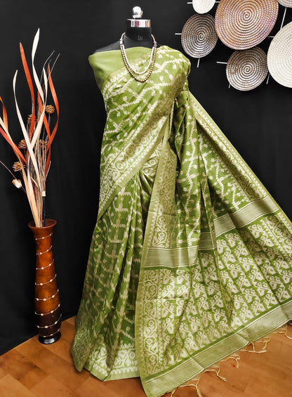 Silken Elegance Banglori Raw Silk