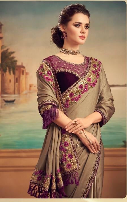 fancy fabric saree with premium craftsmanship – elegant ethnic wear for special occasions