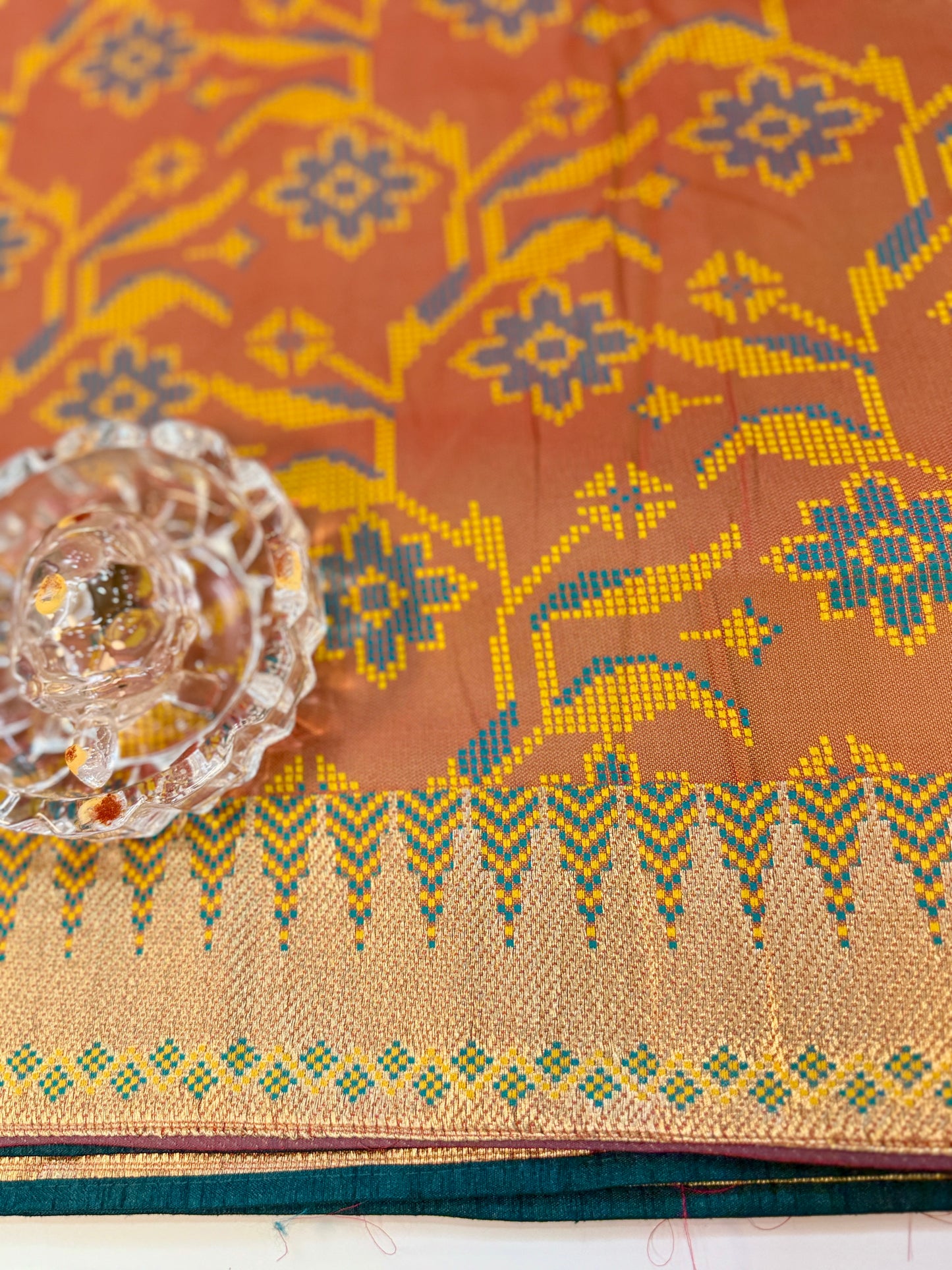 Premium Silk Saree with Zari Weaving and Heavy Work Blouse – Women’s Wedding and Festive Saree