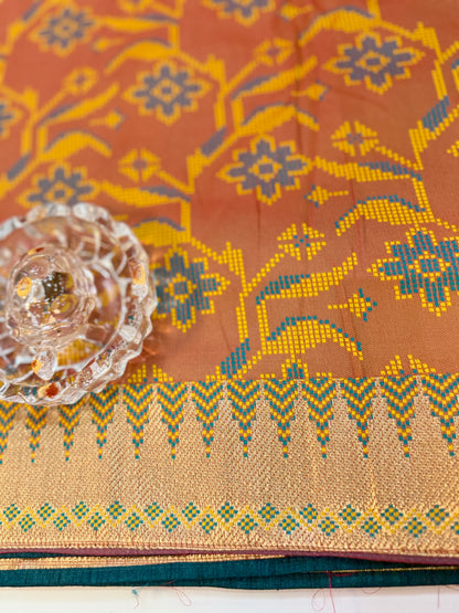 Premium Silk Saree with Zari Weaving and Heavy Work Blouse – Women’s Wedding and Festive Saree