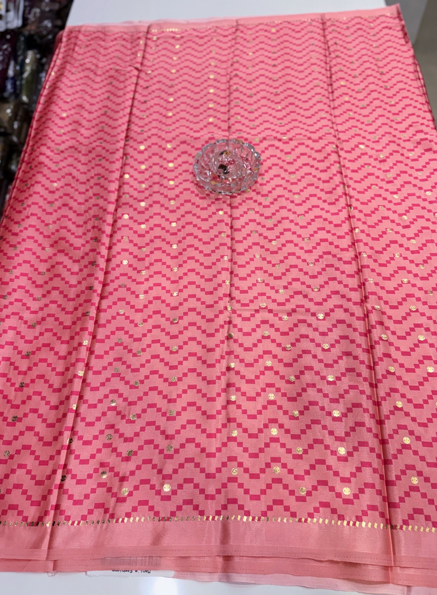 Japan satin saree for women with position print pallu and blouse, soft satin printed saree for festive and casual wear