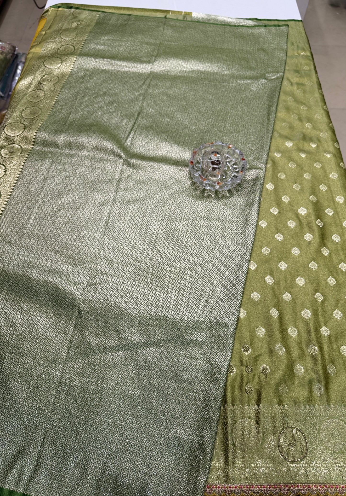 Premium Viscose Silk Saree with Heavy Embroidered Designer Blouse – Wedding and Bridal Wear