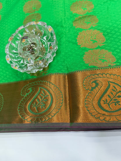 Soft Silk Saree with Cutwork and Stone Embellishments for Women