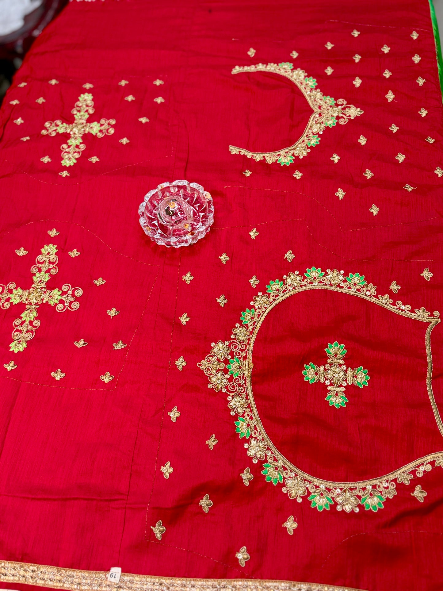 Premium Silk Saree with Zari Weaving and Heavy Work Blouse – Women’s Wedding and Festive Saree
