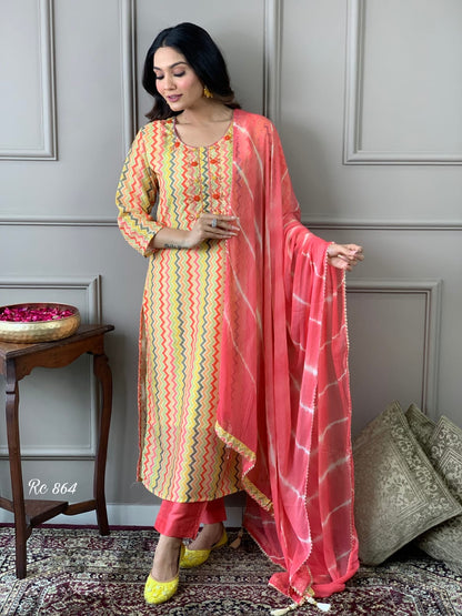 Kurtis Exclusive Silk Suit – Only 2055