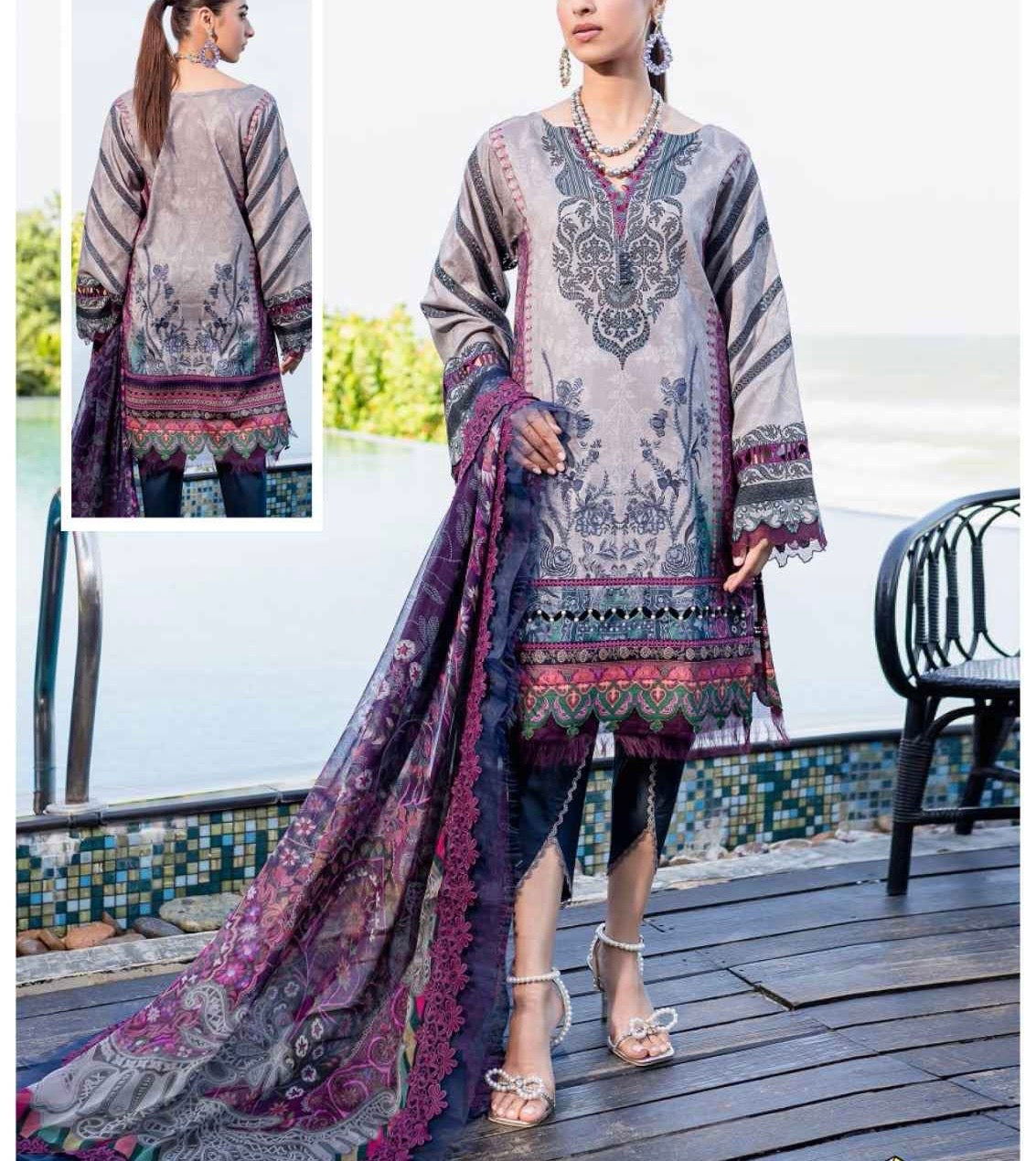 Classy Luxury Designer Dress Material