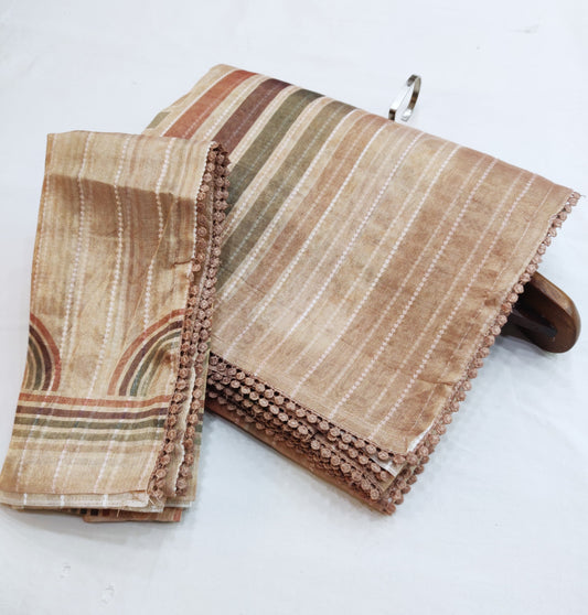 luxuria pure tissue silk saree – elegant ethnic wear from Mani’s