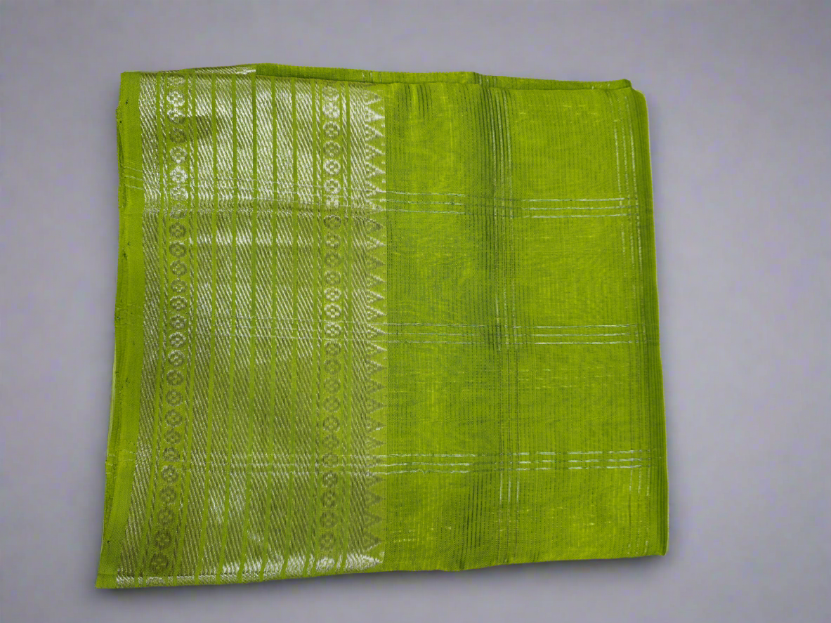 Mangalgiri Pure Pattu Handloom Silk Saree with Blouse