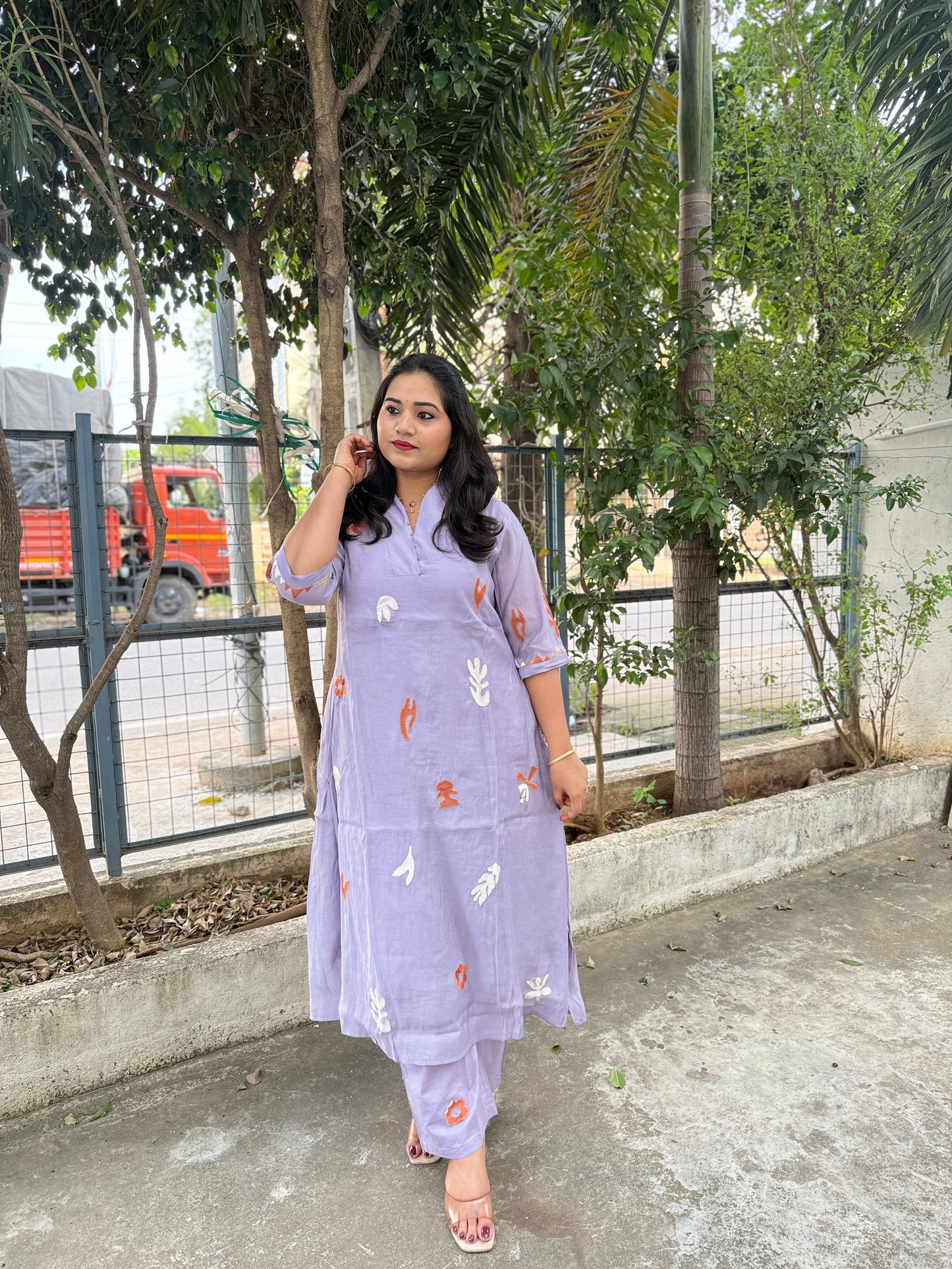 Pure Cotton Printed Kurta Pant Set – Comfortable Daily and Casual Wear for Women