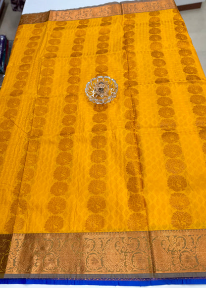 Soft Silk Saree with Cutwork and Stone Embellishments for Women