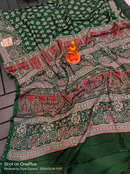 Elegance Redefined: Premium Semi Modal Silk Saree