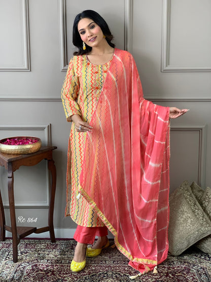 Kurtis Exclusive Silk Suit – Only 2055