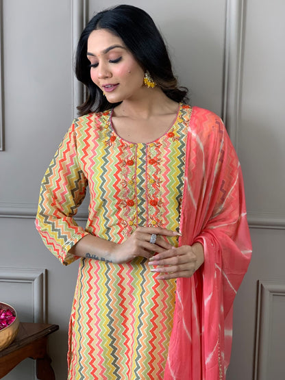 Kurtis Exclusive Silk Suit – Only 2055