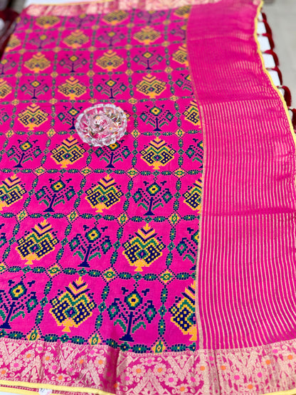 Premium Silk Saree with Zari Weaving – Women’s Wedding and Festive Saree - Blouse not included