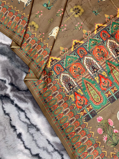 Elegance Redefined: Pichwai Silk Sarees with Tassel Accents