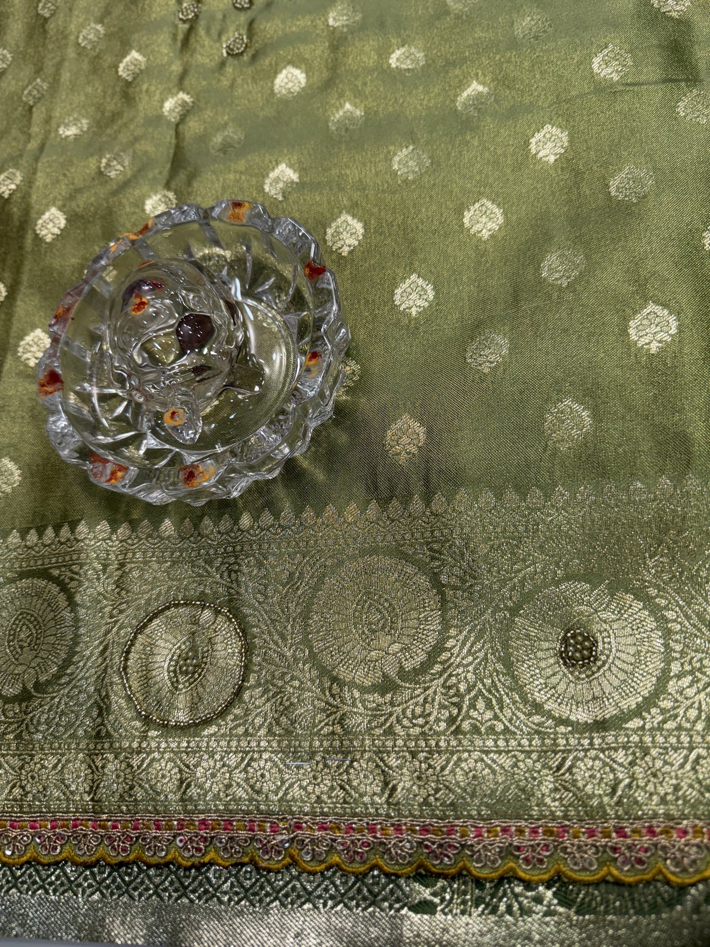 Premium Viscose Silk Saree with Heavy Embroidered Designer Blouse – Wedding and Bridal Wear