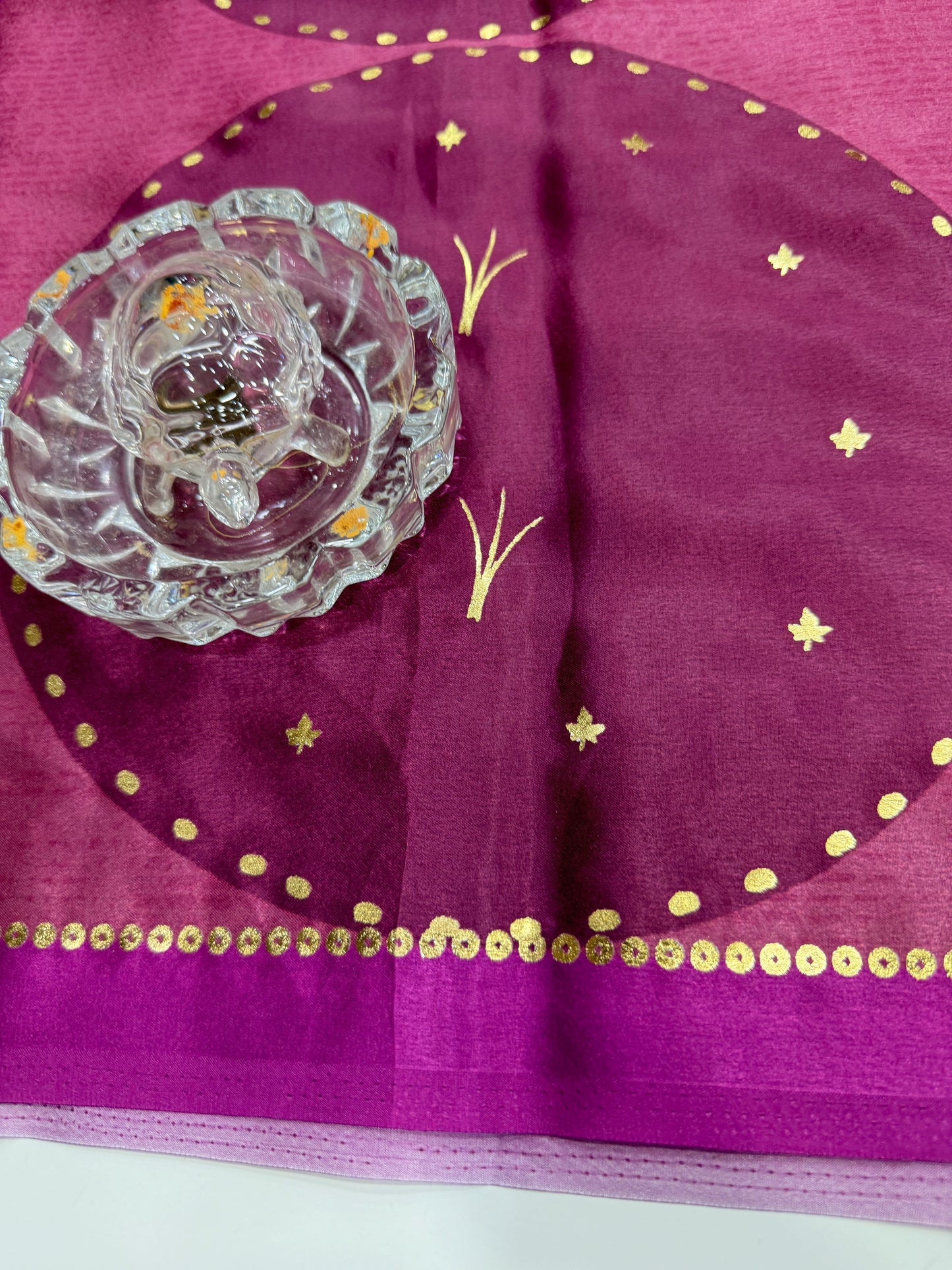 Japan satin saree for women with position print pallu and blouse, soft satin printed saree for festive and casual wear